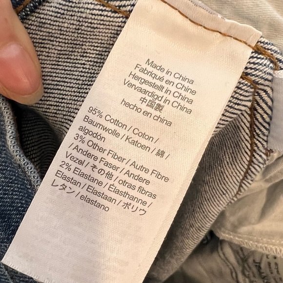 MADEWELL Stovepipe Jeans in Ditmas Wash. Size 27 - Picture 10 of 10